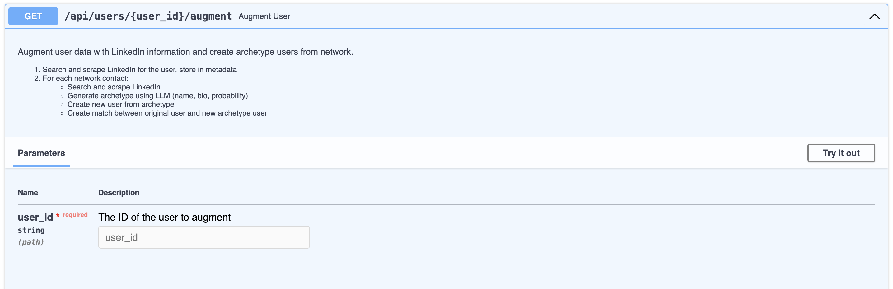 LinkedIn scraping